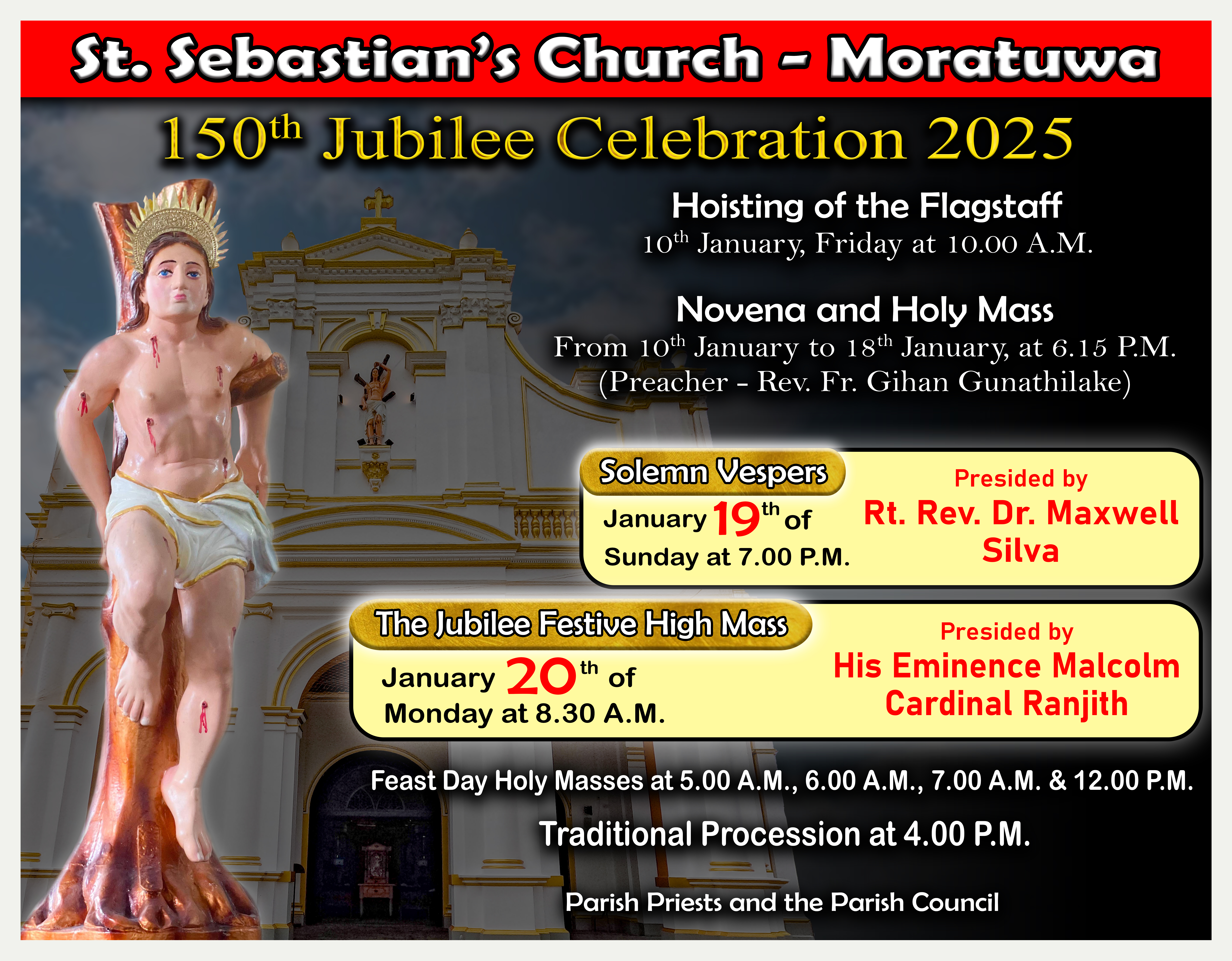 150th Jubilee Celebration 2025